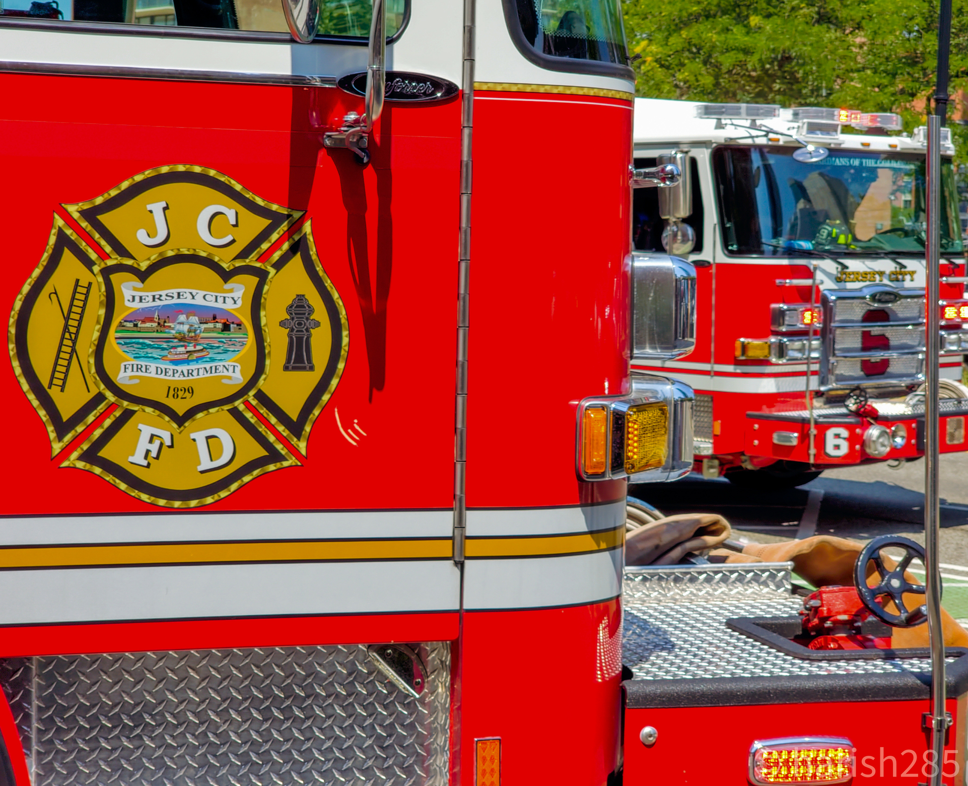 Man rescued from Jersey City fire in critical condition