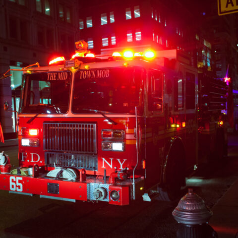 Arsonist arrested in brooklyn fire that killed elderly man - photo licensed by shore news network.