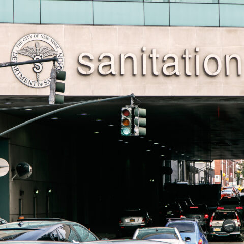 Nyc sanitation worker charged for endangerment - photo licensed by shore news network.