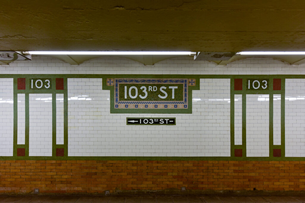 103rd Street Subway Station - NYC