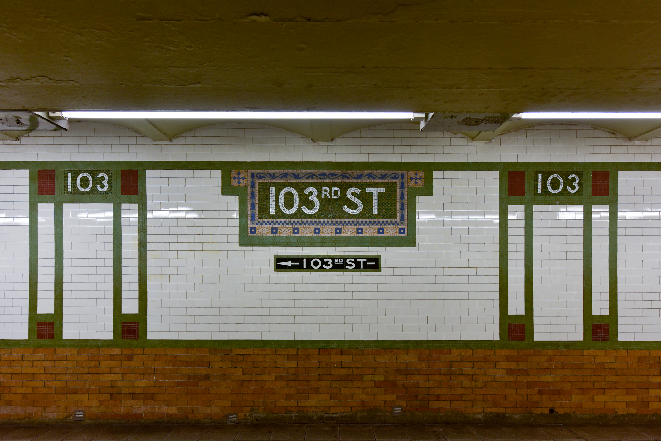 103rd Street Subway Station - NYC