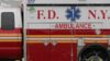 FDNY Ambulance on scene to provide medical assistance to victims.