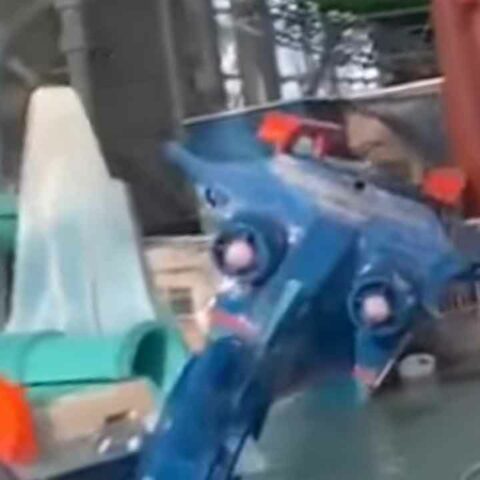 Four injured after decorative helicopter crashes into american dream water park kiddie pool - photo licensed by shore news network.