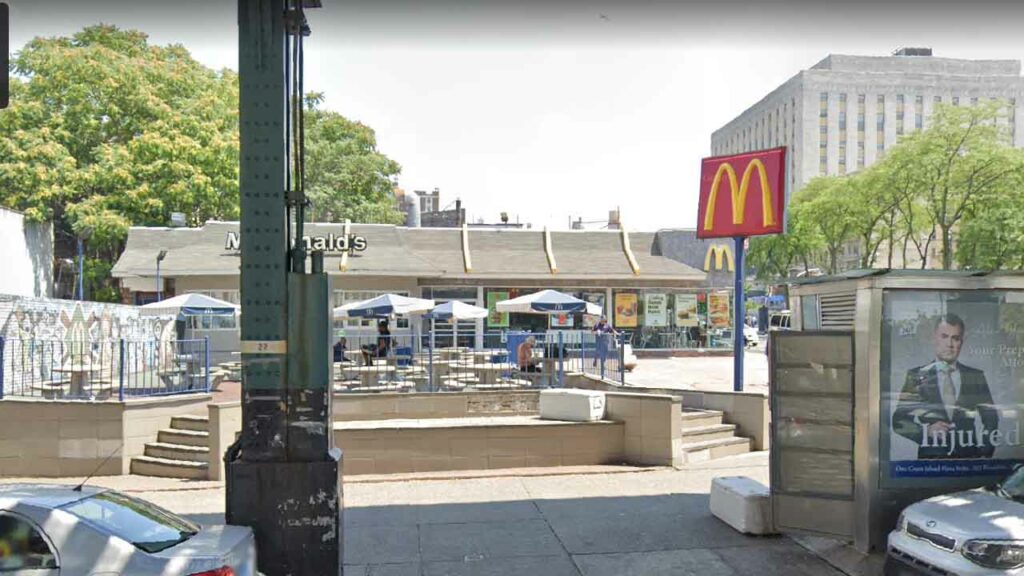 Fight inside McDonald's near Yankee Stadium sends one to hospital with fractured jaw