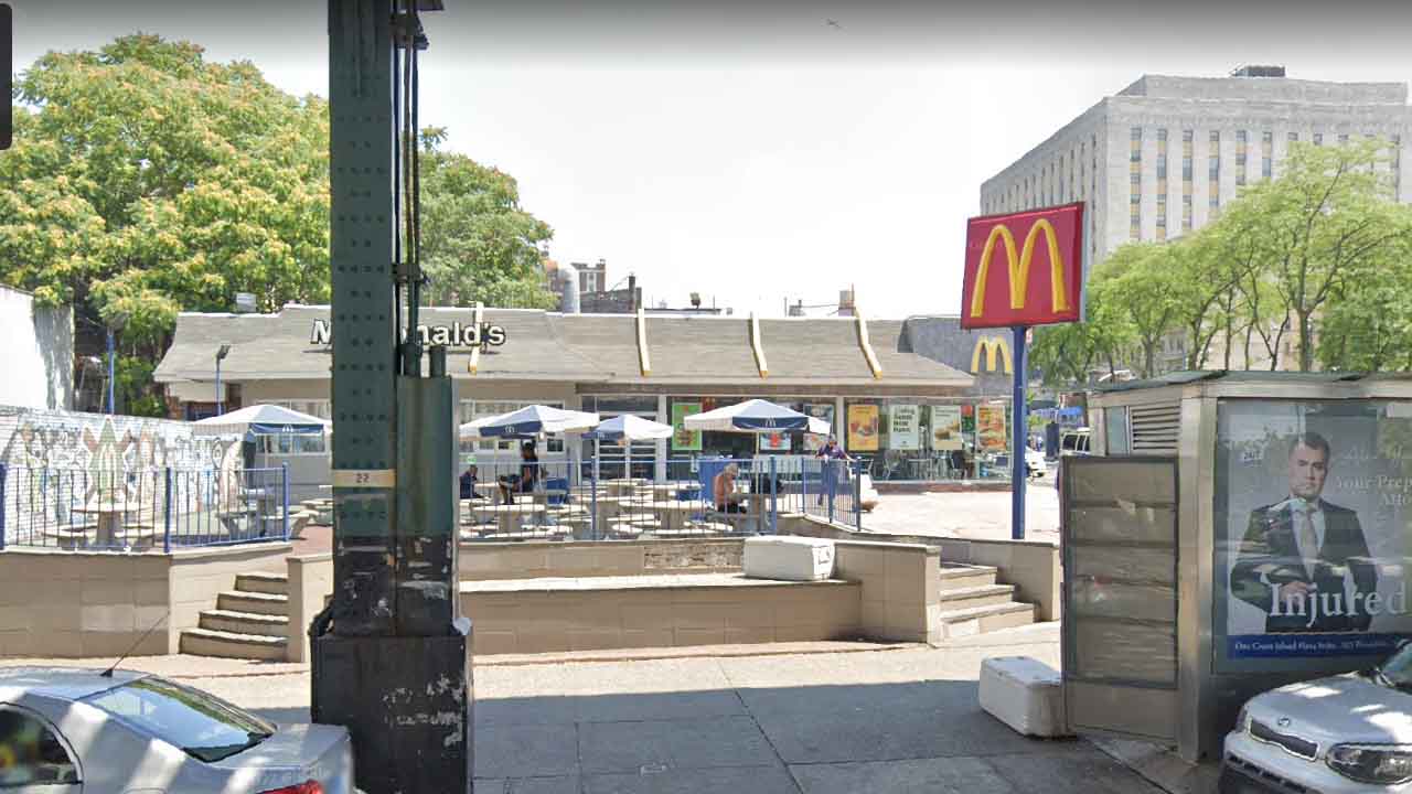 Fight inside McDonald's near Yankee Stadium sends one to hospital with fractured jaw