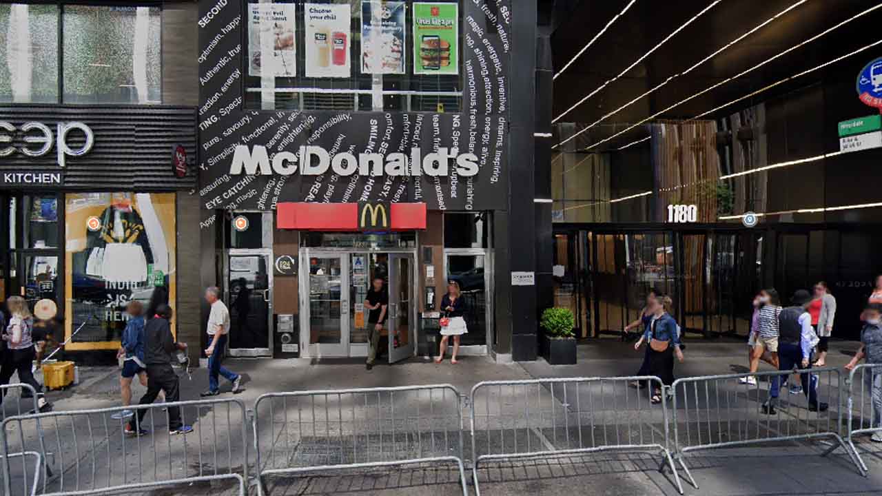 Suspect wanted for midtown McDonald's attack