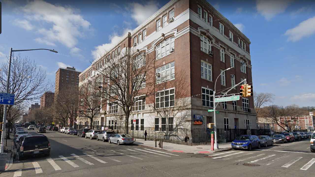 Police investigating street gunfight outside Bronx high school