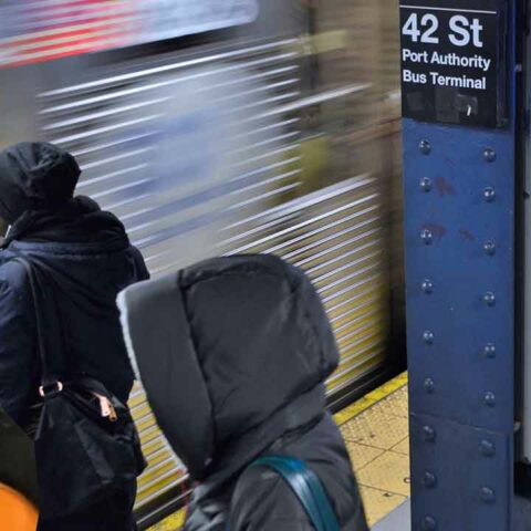 Police investigating 42nd street subway groping incident - photo licensed by shore news network.