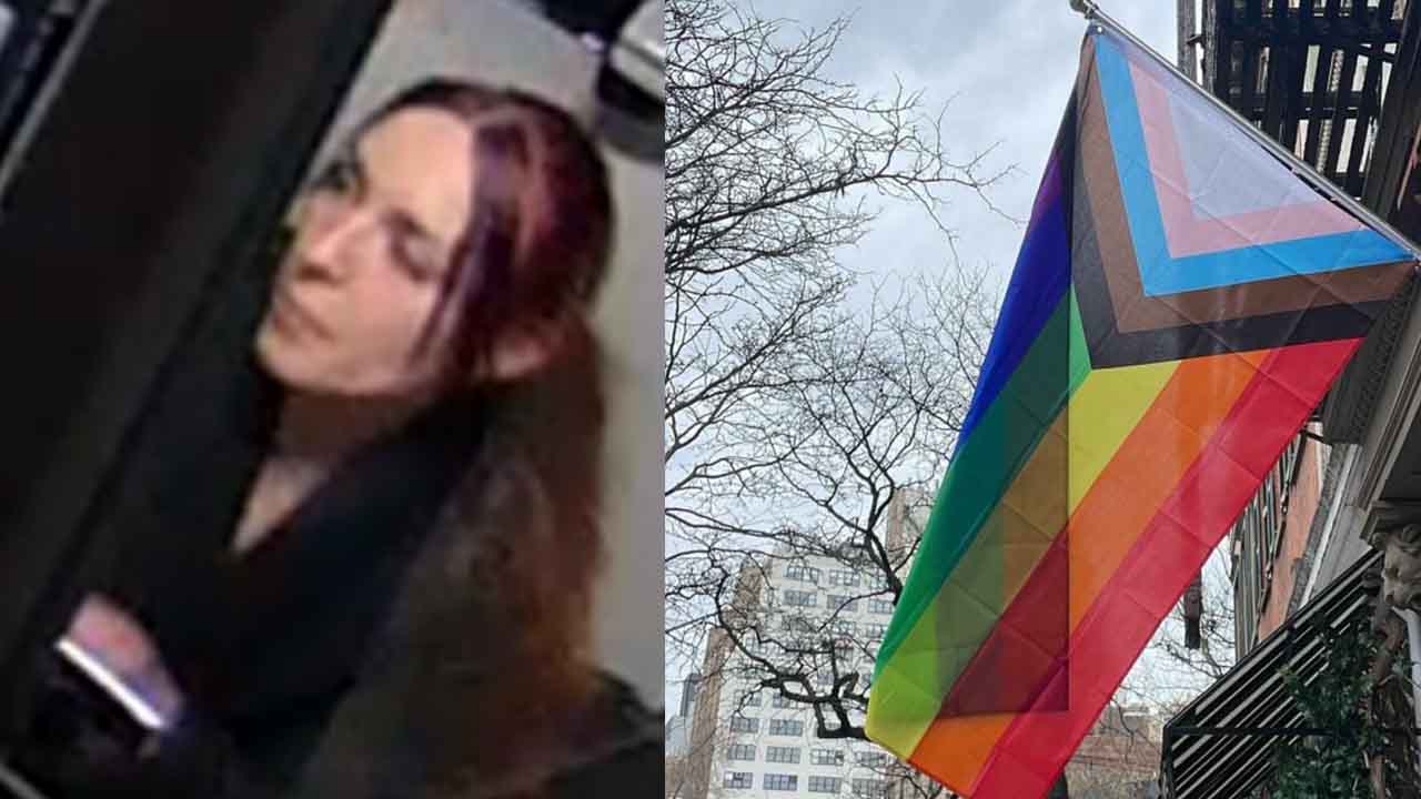 NYPD arrests woman who burned pride flag outside lower Manhattan restaurant
