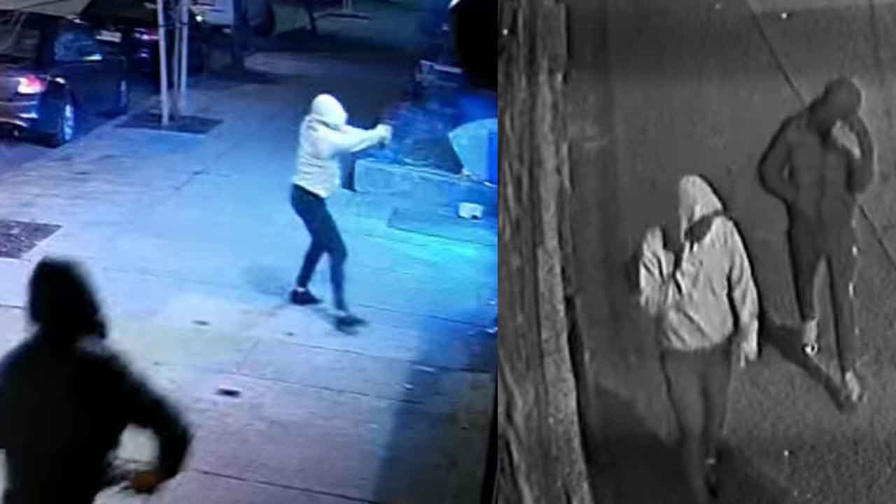 Police seeking suspects in Philadelphia takeout double shooting