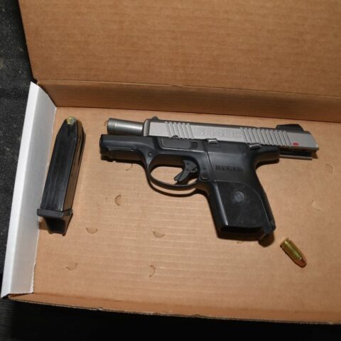 16-year-old arrested with loaded handgun - photo licensed by shore news network.