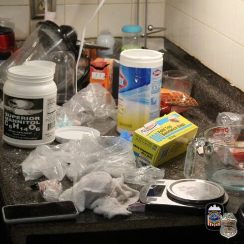 Police bus drug dealers operating near elementary school - photo licensed by shore news network.