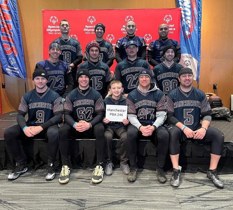 Photo: Manchester Police participate in annual Special Olympics Snowbowl
