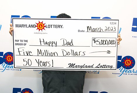 New Carrollton father of two wins $5 million on lottery scratch-off ticket