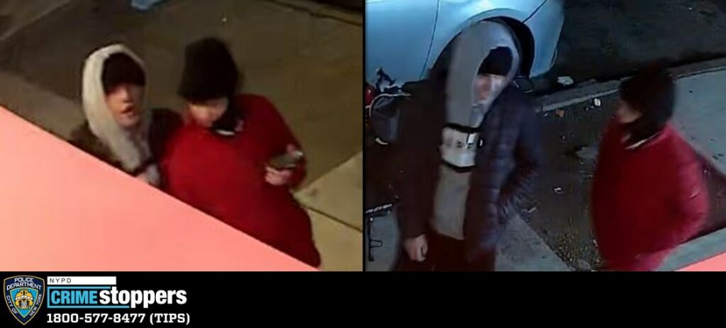 NYPD seeking suspects wanted for violent purse snatching incident in Bushwick