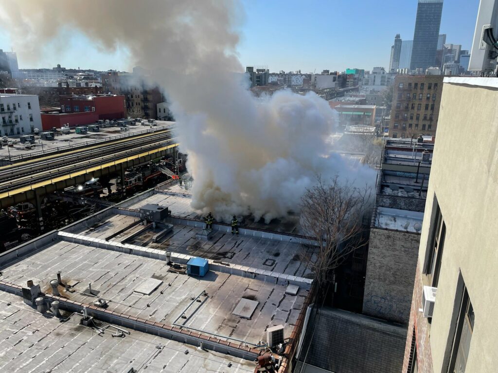 Five firefighters among those injured in Queens HVAC warehouse fire