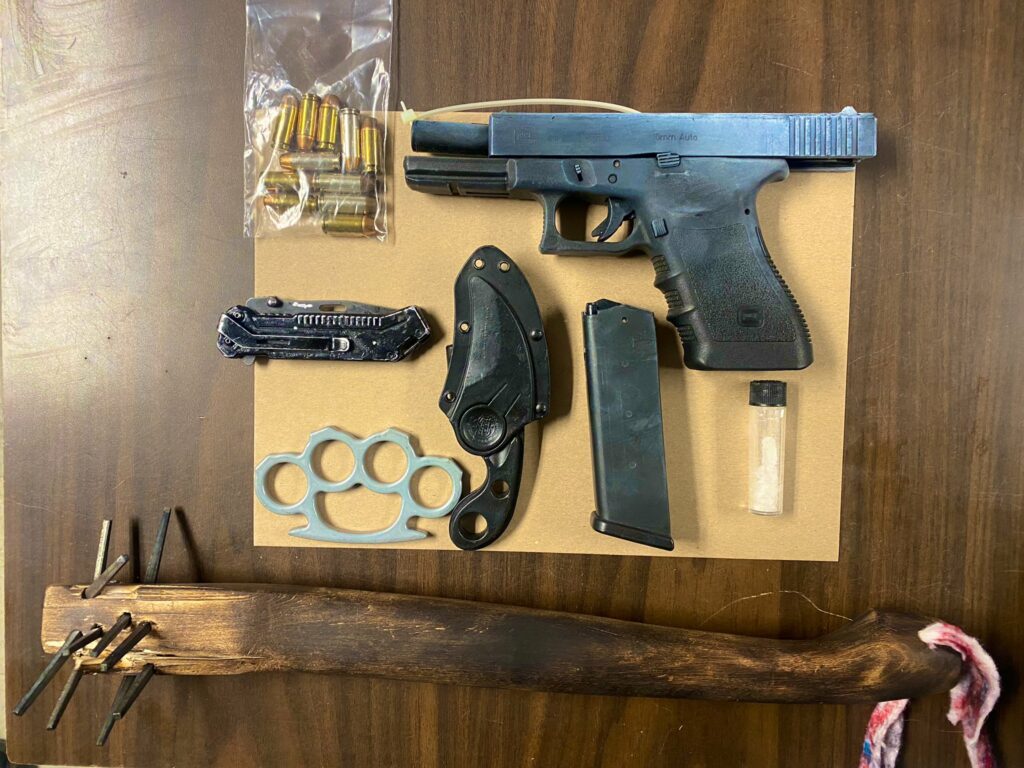 Homemade mace seized by NYC police on repeat illegal weapon offender Homemade mace seized by NYC police on repeat illegal weapon offender