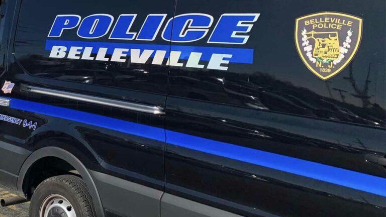 Belleville police department hosts 2nd annual pack-a-police car food drive - photo licensed by shore news network.