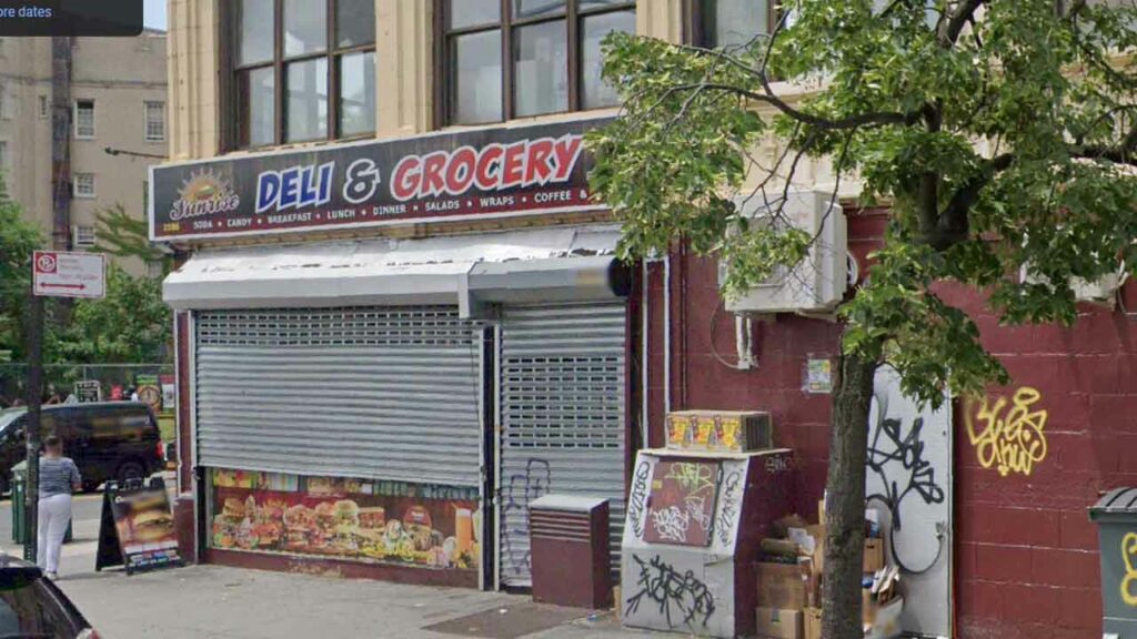 Police are seeking to identify an unruly customer who assaulted NYC deli clerk
