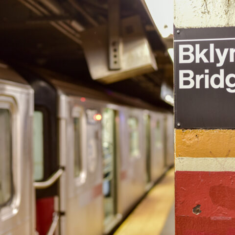 Man attacked with a metal pipe inside brooklyn bridge subway station - photo licensed by shore news network.