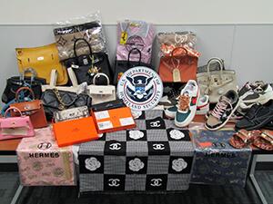 Norfolk CBP Officers Seize Over $700K in Counterfeit Designer Brand Clothes, Shoes, Purses