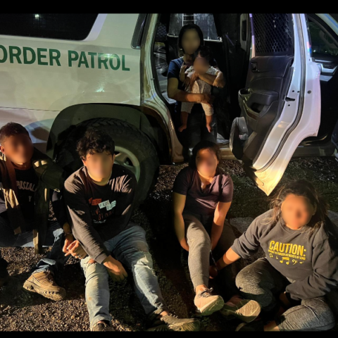 Human smuggling attempt intercepted by laredo sector border patrol - photo licensed by shore news network.