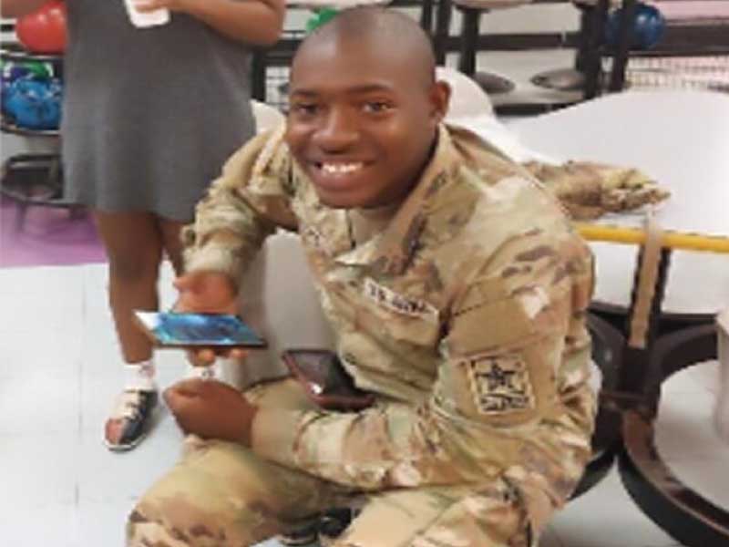 Soldier found dead in back of car after argument with roommate