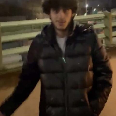 Vandal who tagged nypd van with "monkey" sought by police - photo licensed by shore news network.