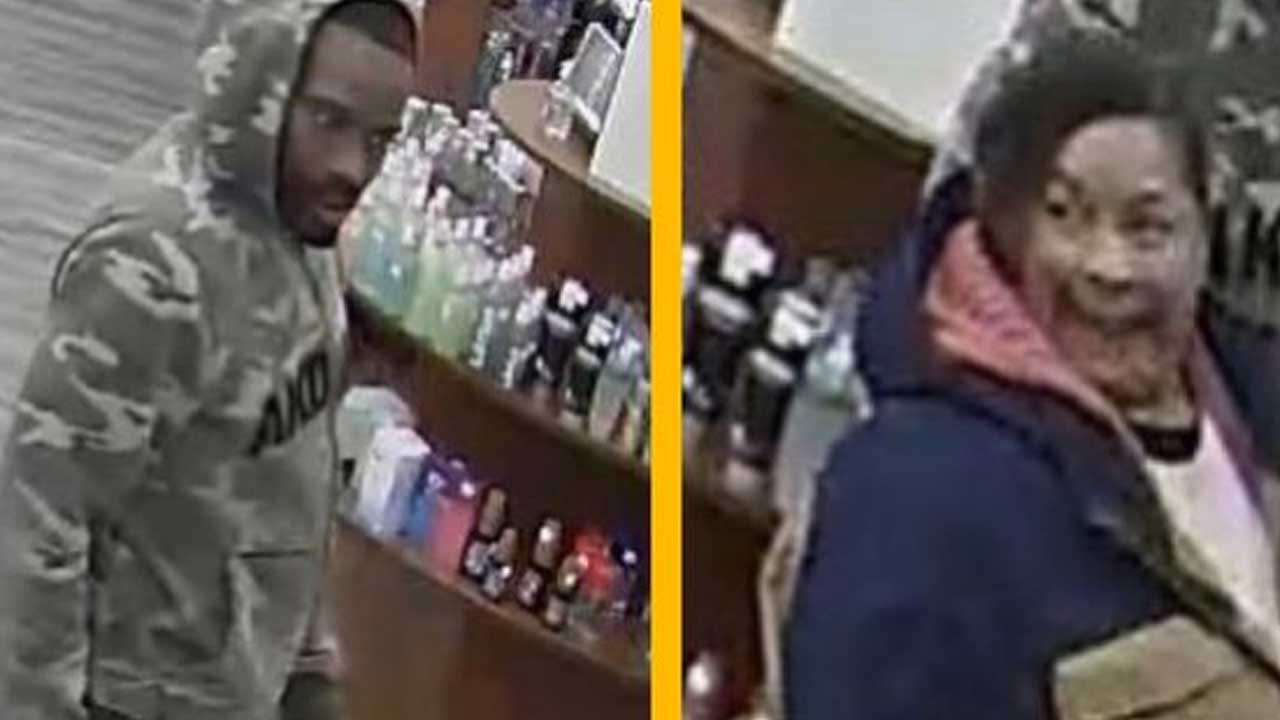 Sticky-fingered suspects wanted for theft at Columbus adult store