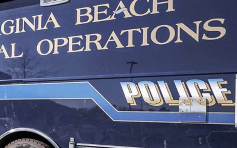 Man arrested for pointing stolen firearm at vehicles in virginia beach - photo licensed by shore news network.