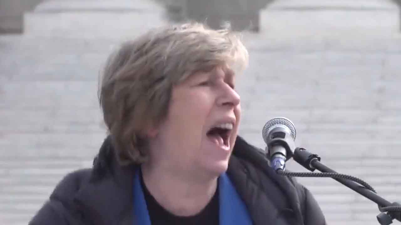 NEA President criticized after breakdown on steps of Supreme Court