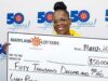 Baltimore woman wins $50k prize on lottery scratch-off ticket
