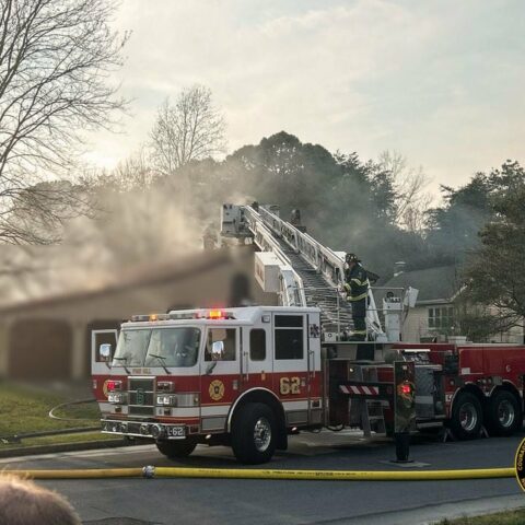 House fire displaces resident in gloucester township - photo licensed by shore news network.