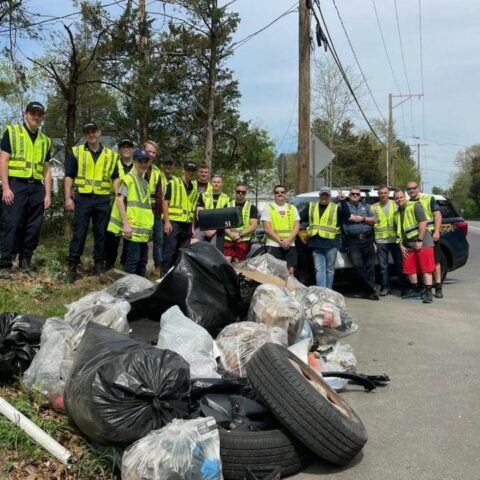 Jackson township gets spring cleanup thanks to volunteers, clean communities - photo licensed by shore news network.