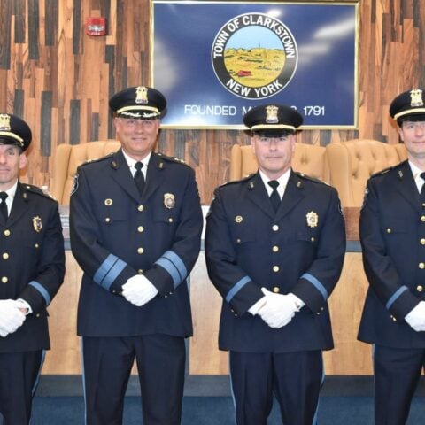 Clarkstown police department announces promotions of captain and lieutenant - photo licensed by shore news network.