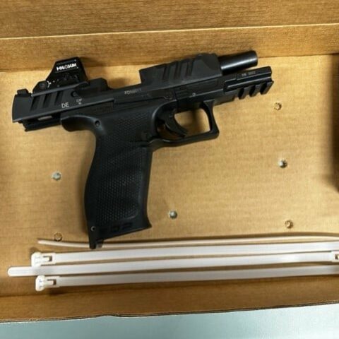 Stolen handgun and cannabis possession lead to arrest in maryland - photo licensed by shore news network.