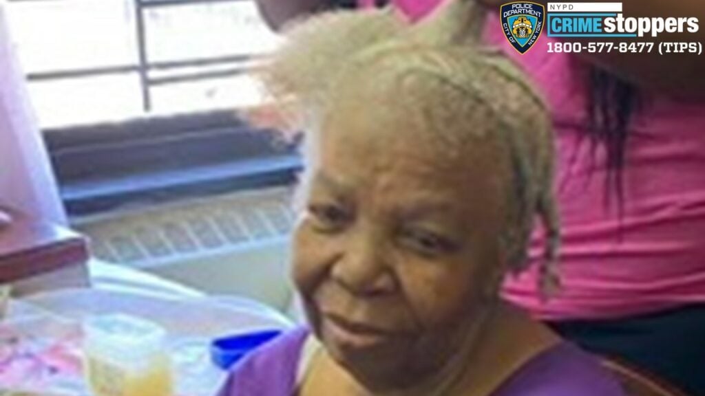 82-year-old woman reported missing in the Bronx