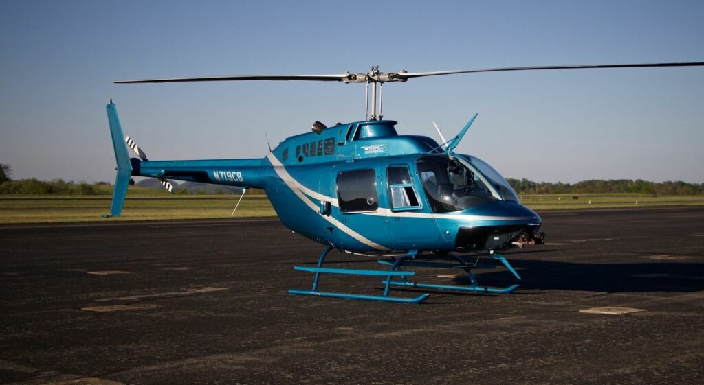 Low-flying helicopter to fly above Parsippany, what is it doing?
