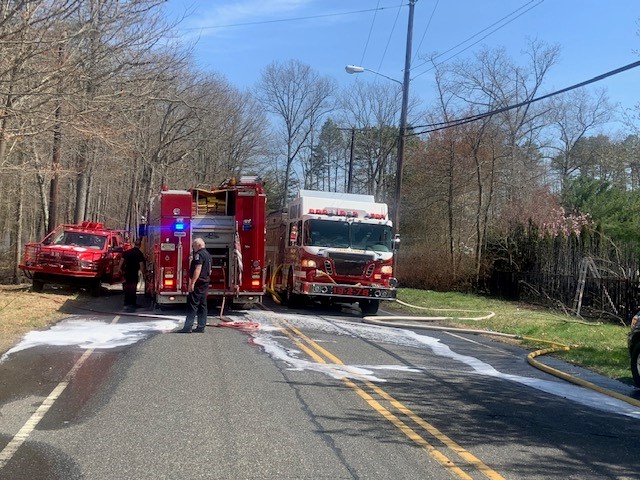 Homeowner's Fire Pit Ignites Brush Fire in Howell