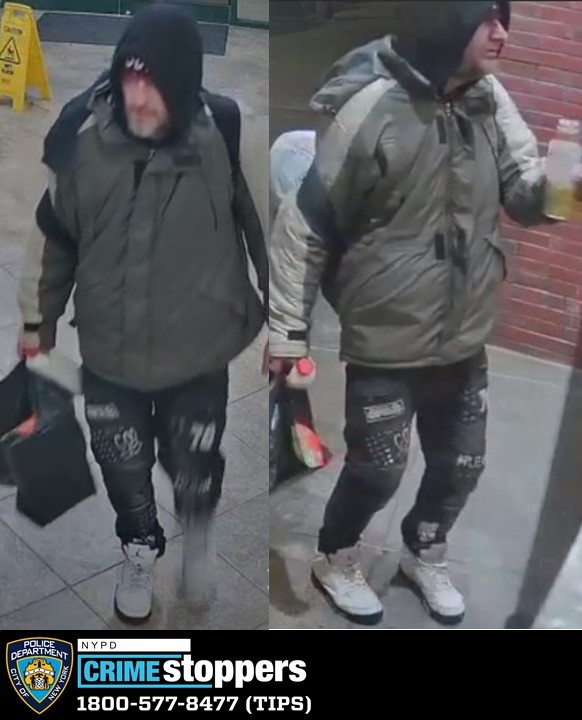 Commercial burglary suspect sought by police