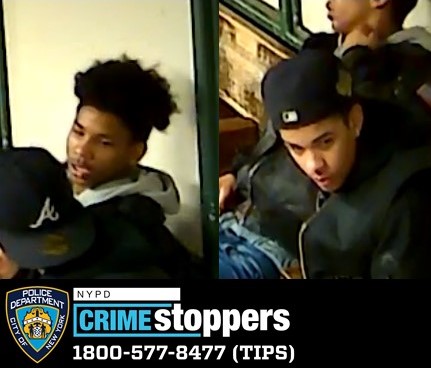 Two sought for damaging MTA kiosk in the Bronx Two sought for damaging MTA kiosk in the Bronx