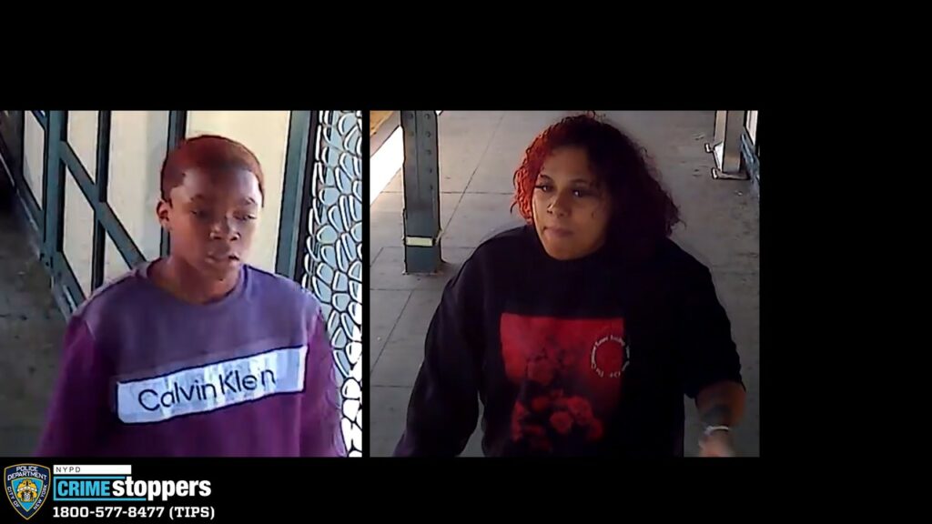 Couple sought in attack at Queens subway station