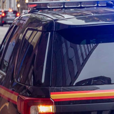 Police investigating after shooting related vehicle crash - photo licensed by shore news network.