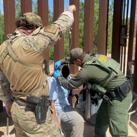 Rgv border patrol assists migrant in medical distress - photo licensed by shore news network.