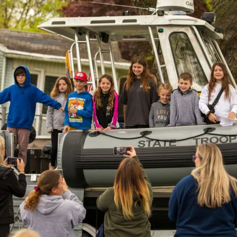 Njsp delivers thrills on take your child to work day - photo licensed by shore news network.