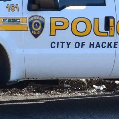 Hackensack police chase ends with man driving into river to escape police - photo licensed by shore news network.