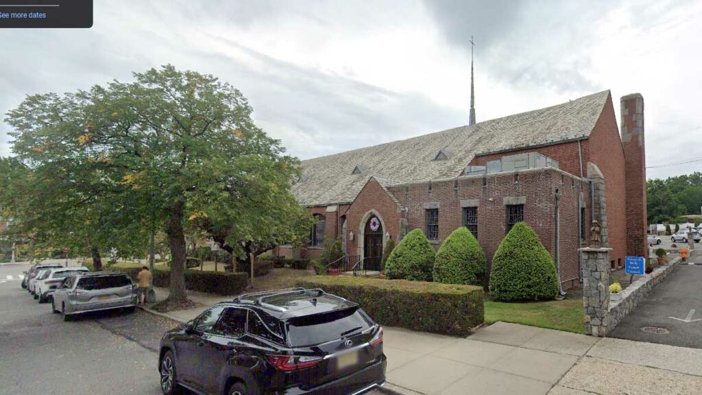 Police release photo of suspect who broke statue at Holy Family Church