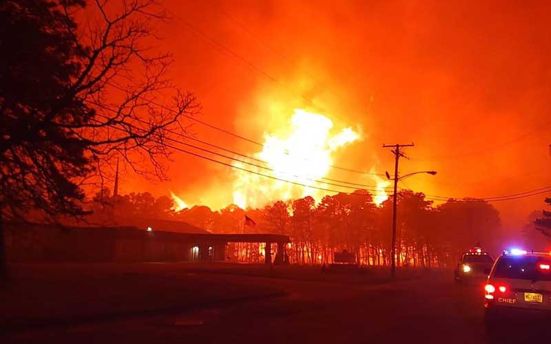 Church leaders praise firefighters for saving their sacred place during 4,000 acre fire
