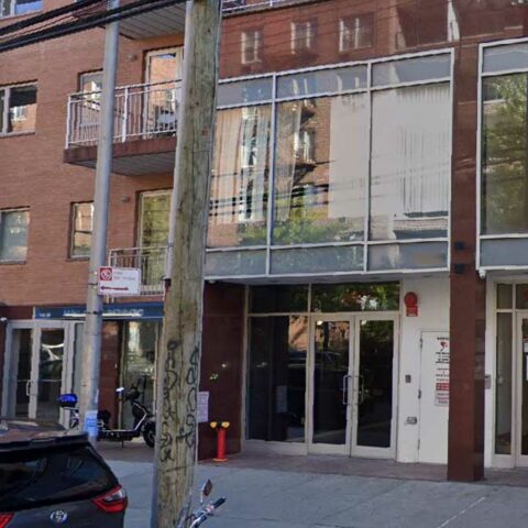 Gunmen shoot their way through front door during queens robbery - photo licensed by shore news network.