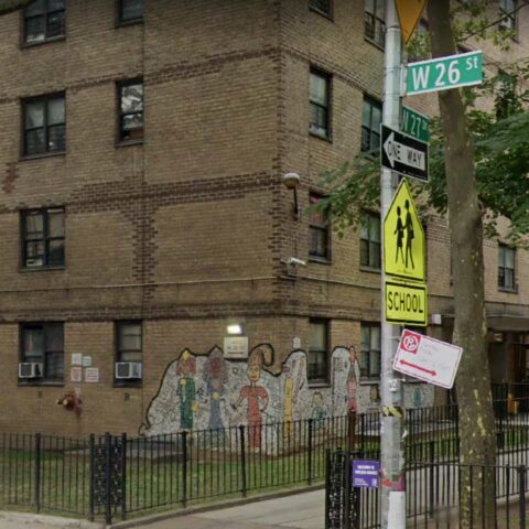 Nyc housing authority building where child fell six floors did not have required window guards - photo licensed by shore news network.